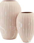 Currey and Company Lawrence Sand Vase, 2-Piece Set