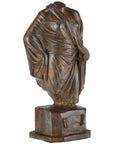 Currey and Company Greek Female Torso - Bronze