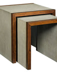 Woodbridge Furniture Savoye Shagreen Nest Of Tables