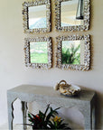Currey and Company Oyster Shell Mirror