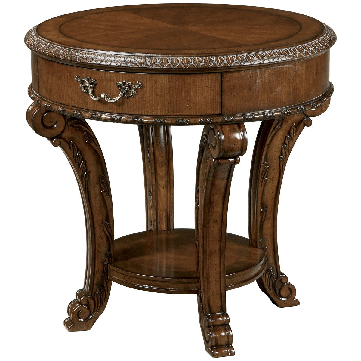A.R.T. Furniture Old World Round End Table