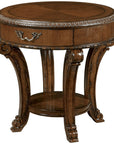 A.R.T. Furniture Old World Round End Table