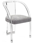 Interlude Home Willa Dining Chair - Ocean Grey