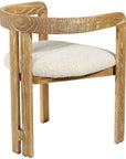 Interlude Home Burke Dining Chair - Shearling
