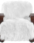 Interlude Home Milan Lounge Chair - White