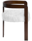 Interlude Home Burke Dining Chair - Walnut/White