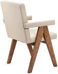 Interlude Home Julian Arm Chair - Cream