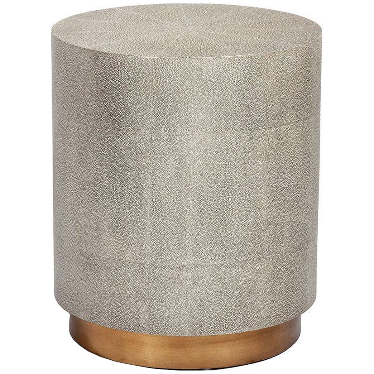 Interlude Home Kenzo Small Drum Table