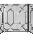 Uttermost Rosen Geometric Fireplace Screen
