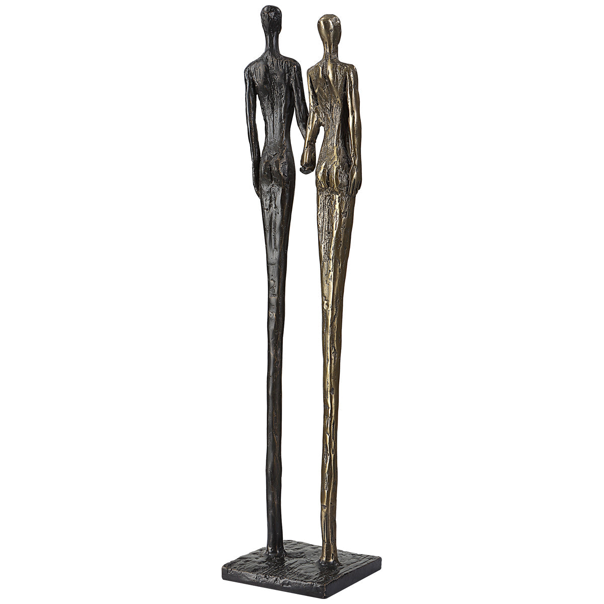 Uttermost Two&#39;s Company Cast Iron Sculpture