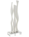 Uttermost Gale White Marble Sculpture