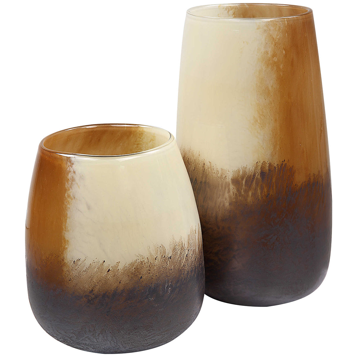 Uttermost Desert Wind Glass Vases, 2-Piece Set