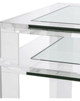 Interlude Home Surrey Glass Desk