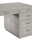 Interlude Home Livia Desk - Grey Shagreen
