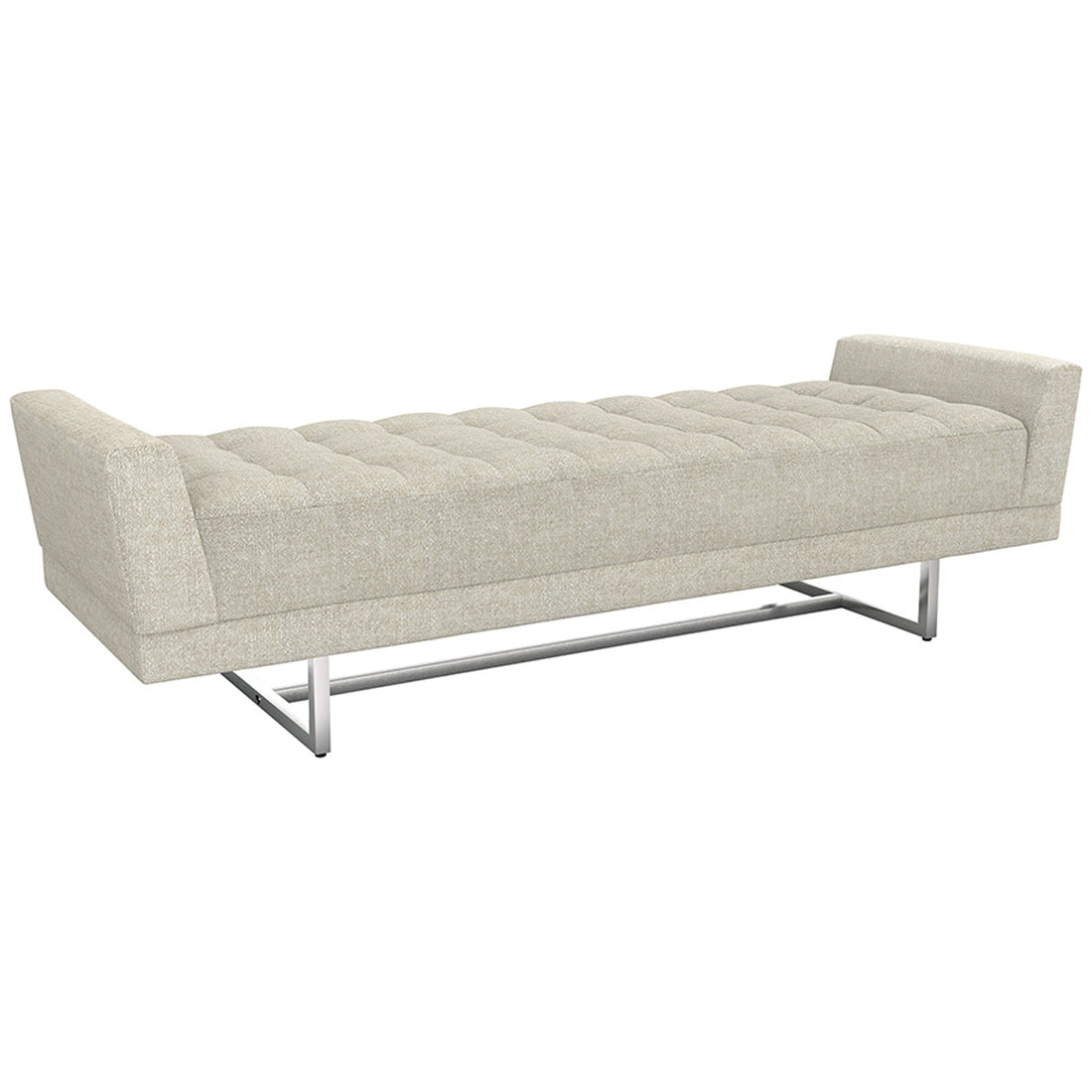 Interlude Home Luca King Bench - Loma Weave