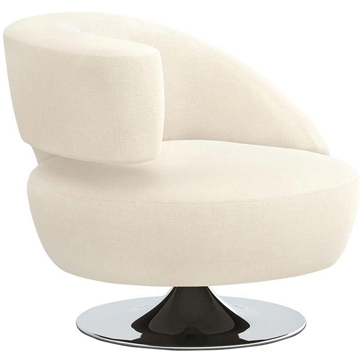 Interlude Home Isabella Swivel Chair