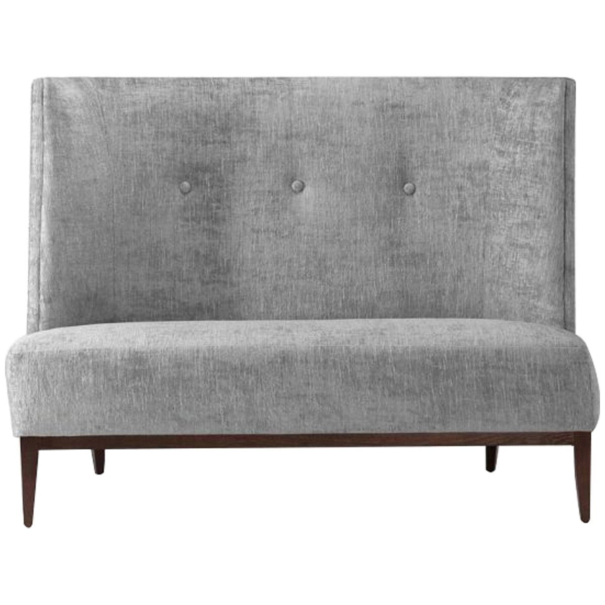 Interlude Home Chloe Banquette - Heathered Chenille