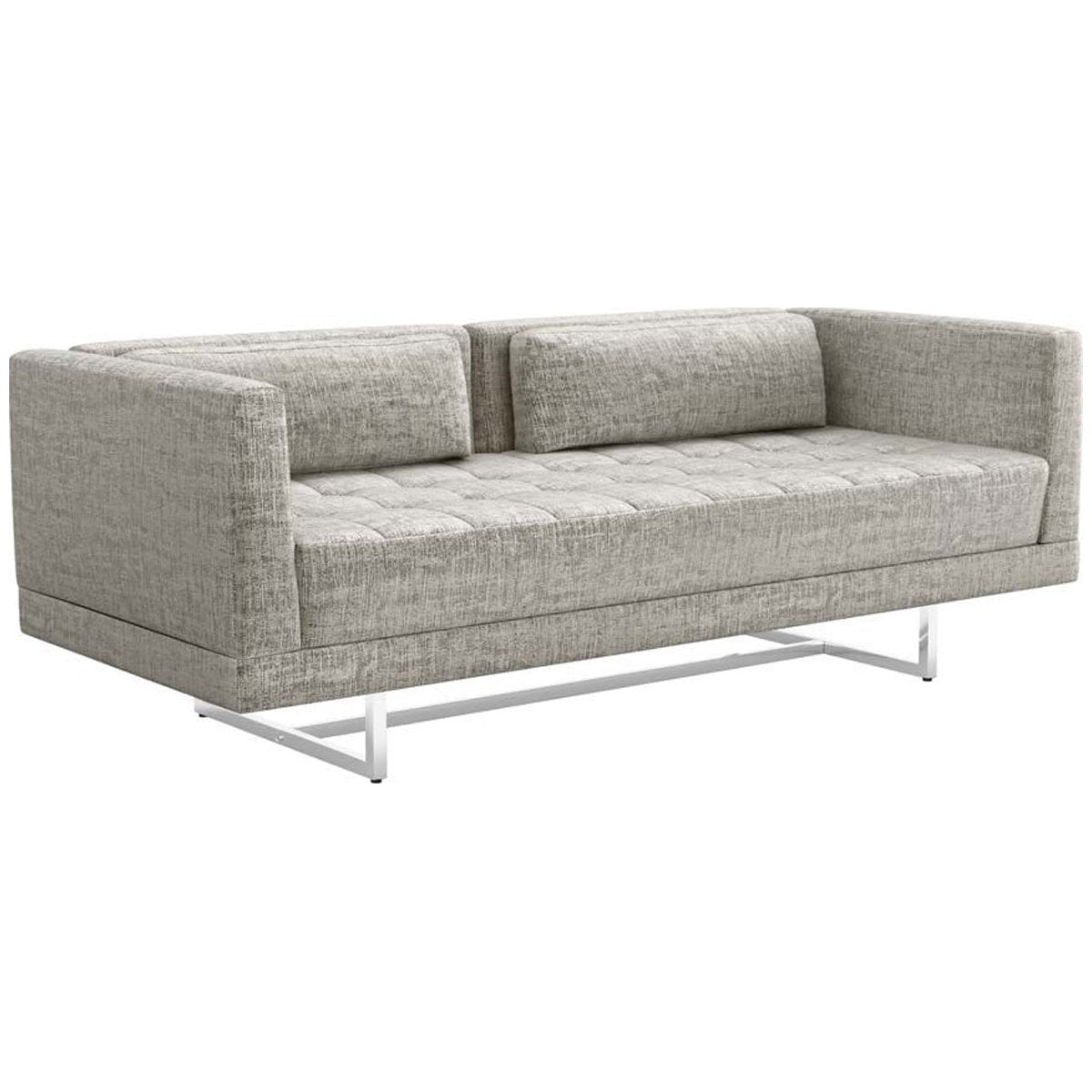 Interlude Home Luca Feather Loveseat