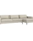 Interlude Home Izzy 2-Piece Sectional - Loma Weave