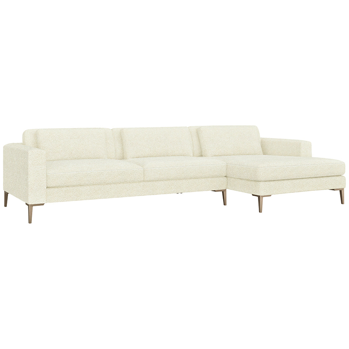 Interlude Home Izzy 2-Piece Sectional - Down
