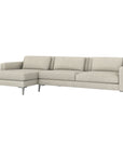 Interlude Home Izzy 2-Piece Sectional - Loma Weave