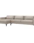 Interlude Home Izzy Luxe Chenille Chaise 2-Piece Sectional