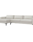 Interlude Home Izzy Chaise Sectional - Shearling