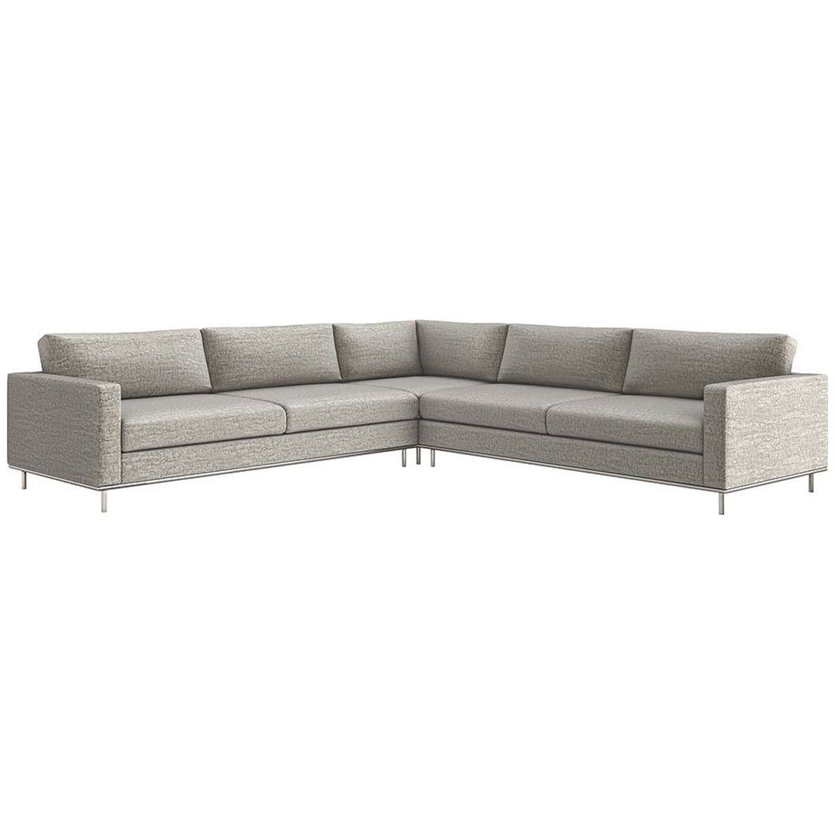 Interlude Home Valencia Feather 3-Piece Sectional