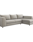 Interlude Home Comodo Sectional - Heathered Chenille