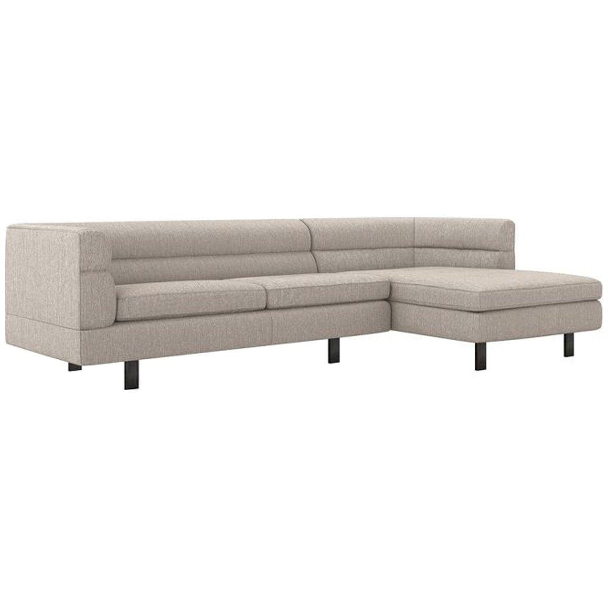 Interlude Home Ornette Sectional - Luxe Chenille