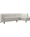 Interlude Home Ornette Chaise Sectional - Shearling