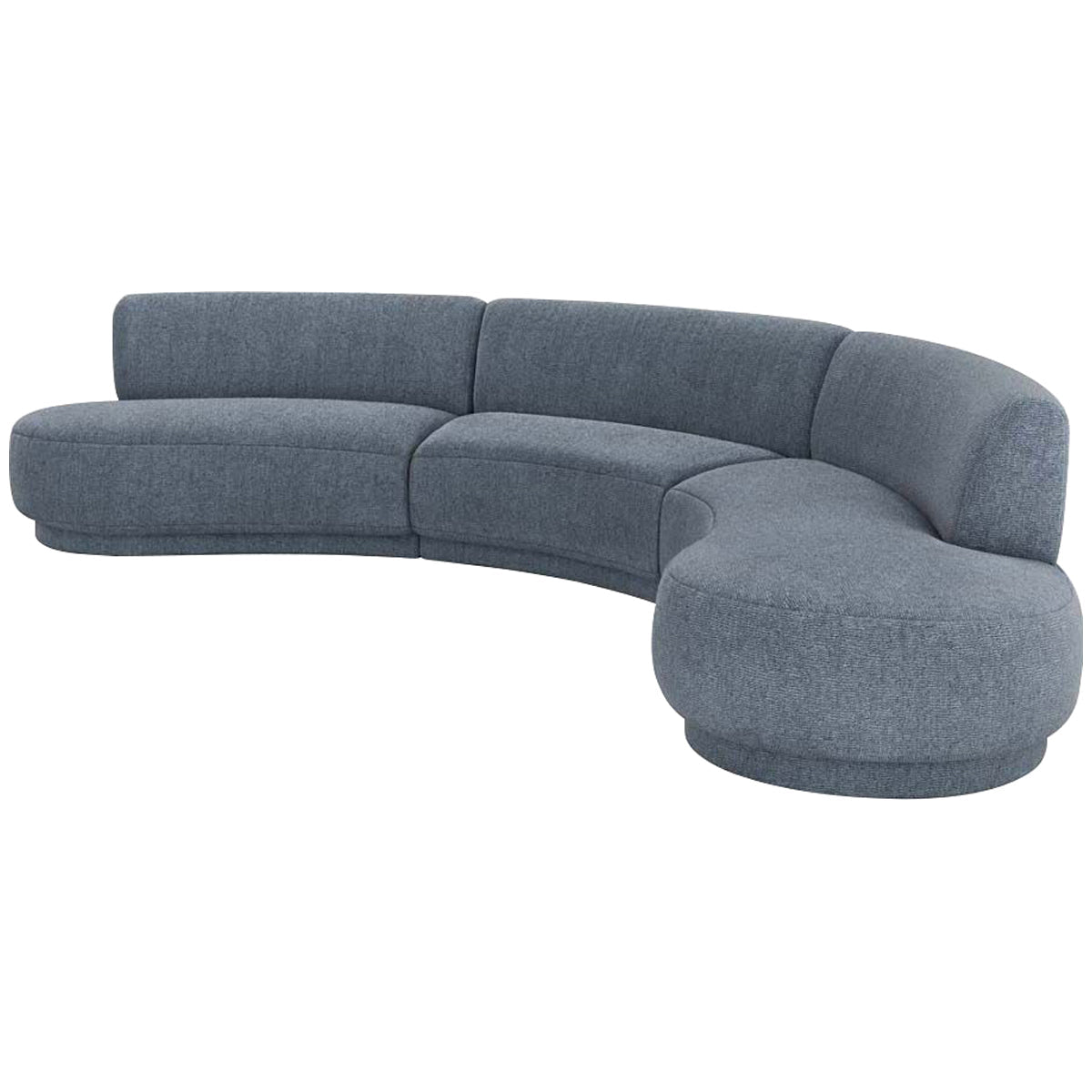 Interlude Home Nuage Sectional - Azure