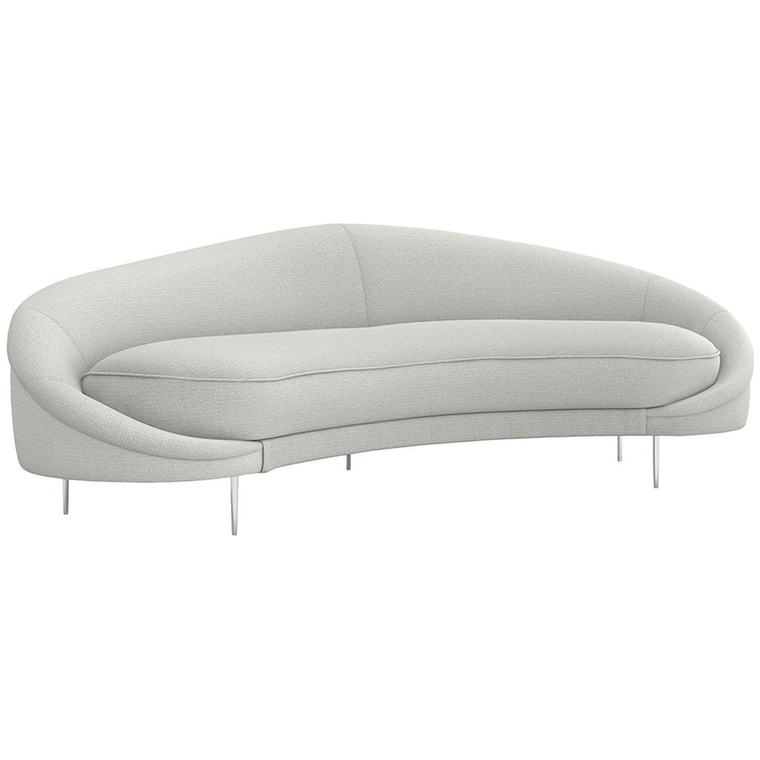 Interlude Home Ava Sofa - Faux Linen