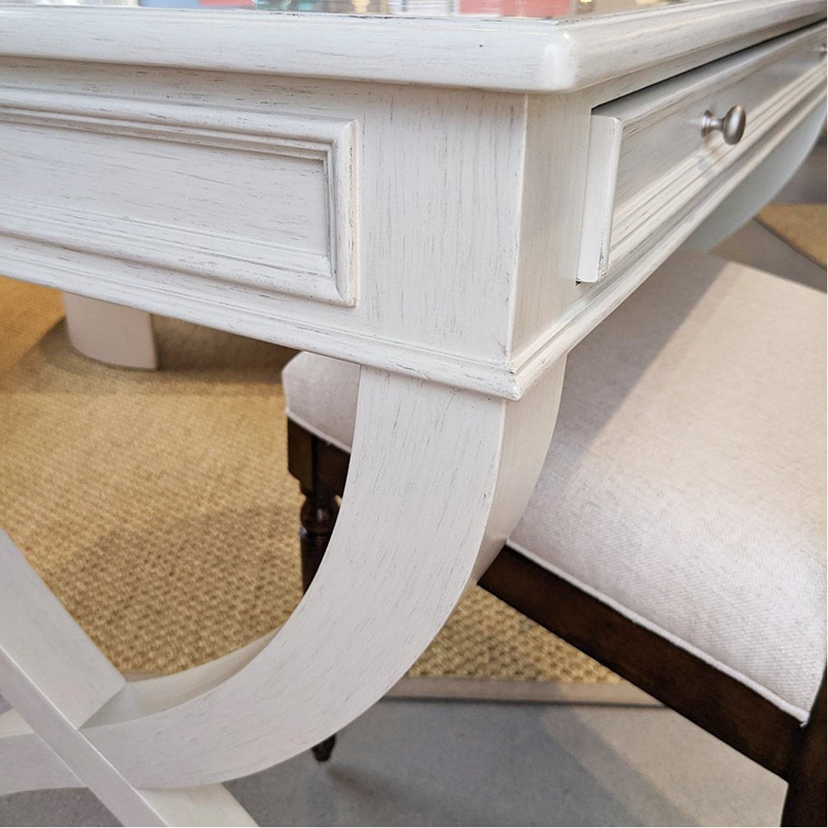 Woodbridge Furniture Bedside Writing Table in Carrara