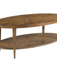 Woodbridge Furniture Stafford Oval Cocktail Table