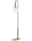 Palecek Bronson Floor Lamp - Brass