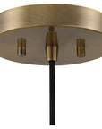 Uttermost Eichler Antique Brass 1-Light Mini Pendant