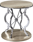 A.R.T. Furniture Morrissey Yeats Round Lamp Table Bezel