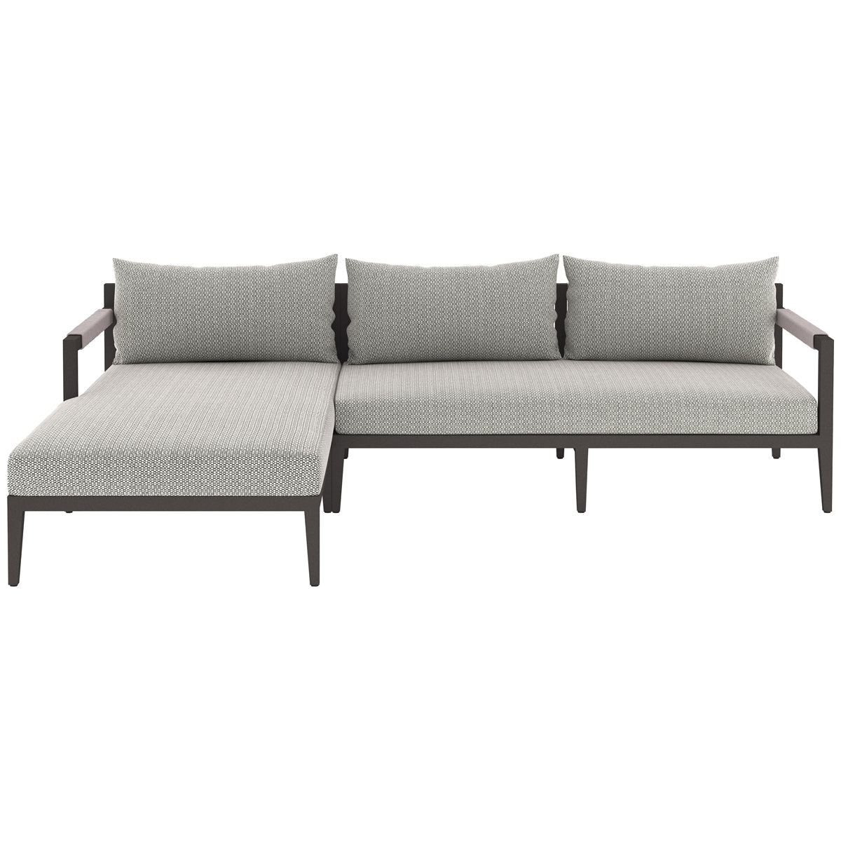 Four Hands Solano Sherwood Outdoor 2-Piece Sectional, Bronze