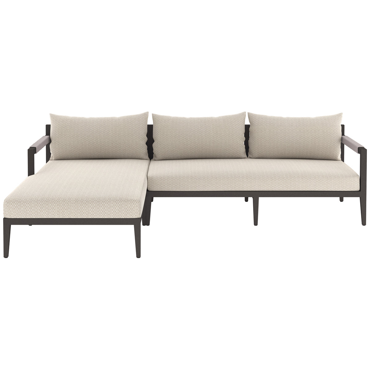 Four Hands Solano Sherwood Outdoor 2-Piece Sectional, Bronze