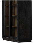 Four Hands Collins Normand Cabinet - Distressed Black