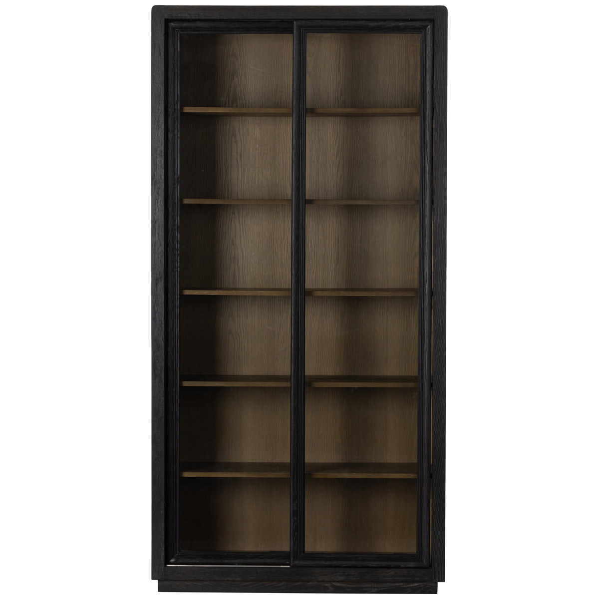 Four Hands Collins Normand Cabinet - Distressed Black