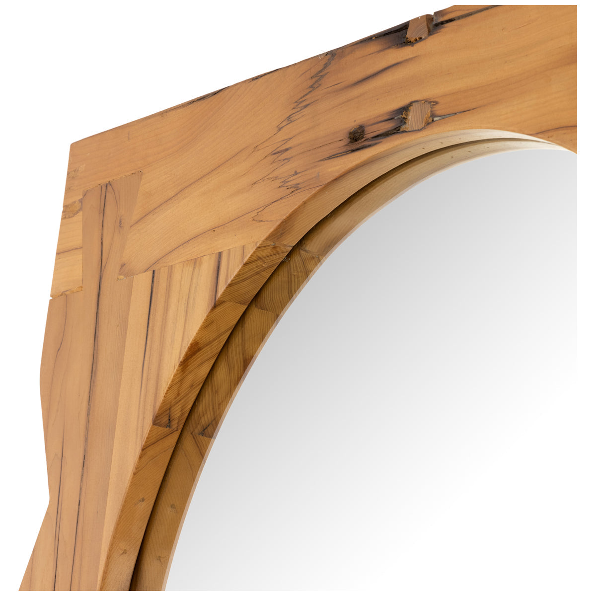 Four Hands Maya Aldrik Mirror - Natural Reclaimed Pine