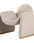 Four Hands Grayson Rocio Chair - Knoll Sand