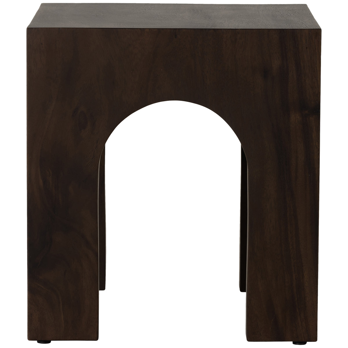 Four Hands Wesson Fausto End Table - Smoked Guanacaste