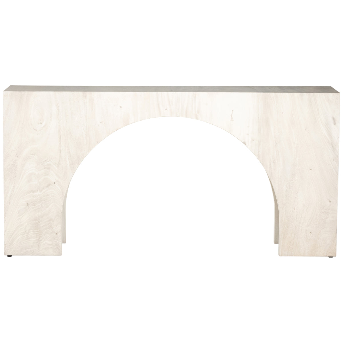 Four Hands Wesson Fausto Console Table - Bleached Guanacaste
