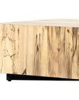 Four Hands Wesson Hudson Rectangle Coffee Table - Spalted Primavera