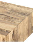 Four Hands Wesson Hudson Rectangle Coffee Table - Spalted Primavera
