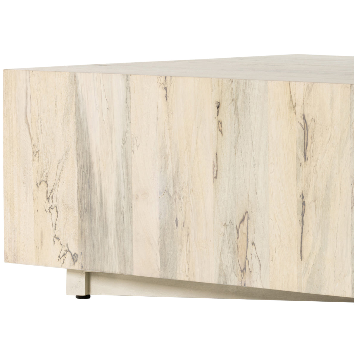 Four Hands Wesson Hudson Rectangle Coffee Table - Bleached