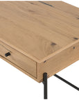 Four Hands Haiden Eaton Modular Desk - Light Oak Resin